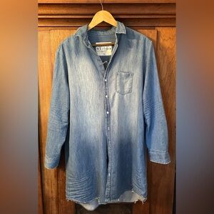 EUC Frank & Eileen Mary Classic Shirtdress in Classic Blue Wash Size L.